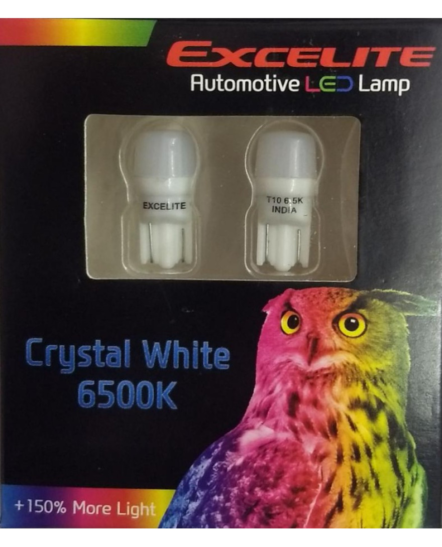 EXCELITE LED BBS LAMP T10 W5W 6500K